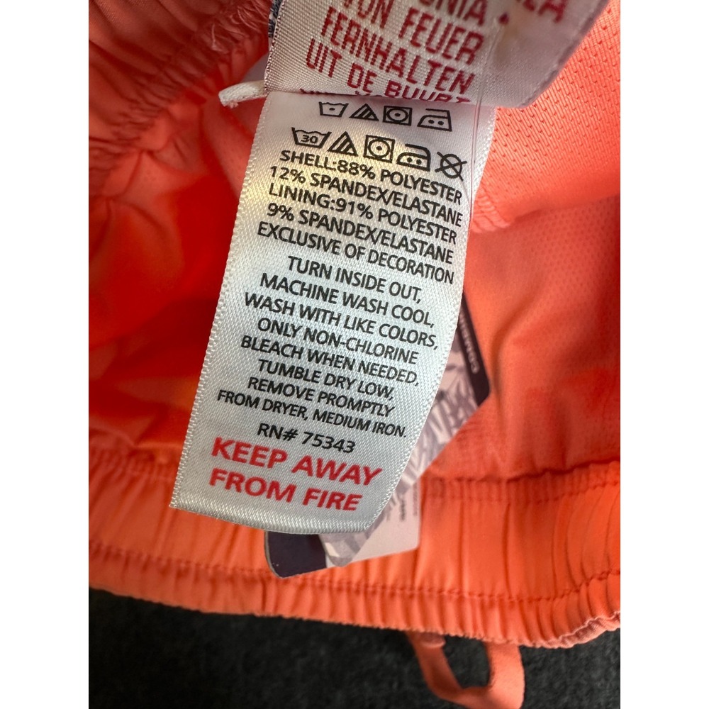 NEW Tommy Bahama Boys Performance Active Shorts Orange Size Medium 7/8 - Picture 10 of 15